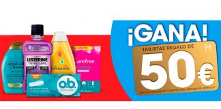 Johnson & Johnson sortea tarjetas regalo de 50 euros Johnson & Johnson sortea tarjetas regalo de 50 €