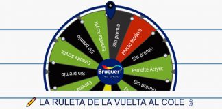 La ruleta de la vuelta al cole Bruguer La ruleta de la vuelta al cole Bruguer