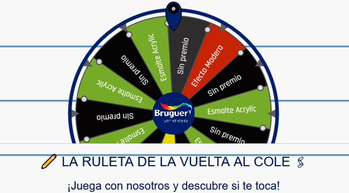 La ruleta de la vuelta al cole Bruguer