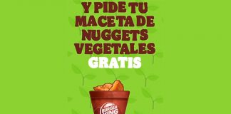 Maceta de nuggets vegetales gratis con Burger King Maceta de nuggets vegetales gratis con Burger King