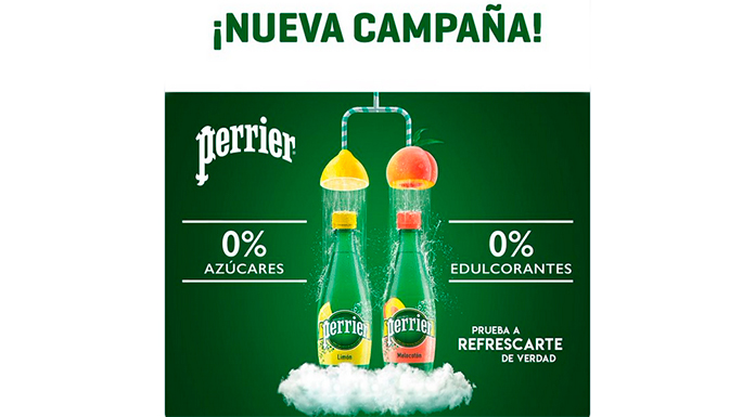 Muestras gratis de Perrier con Samplia