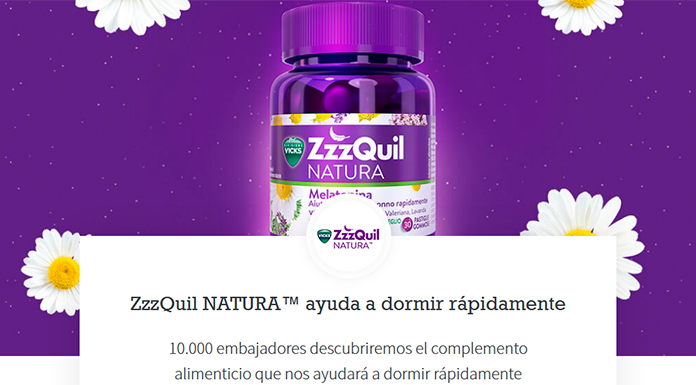 Prueba gratis ZzzQuil Natura con Próxima a ti