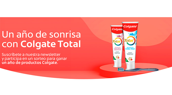 Regalan 1 año de productos Colgate gratis