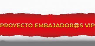 Sorpresa en proyecto embajadores VIP Sorpresa en proyecto embajadores VIP