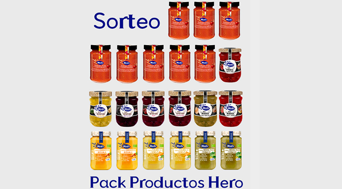 Sortean 3 Packs de productos Hero