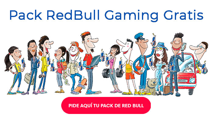 Llévate gratis un pack de Red Bull