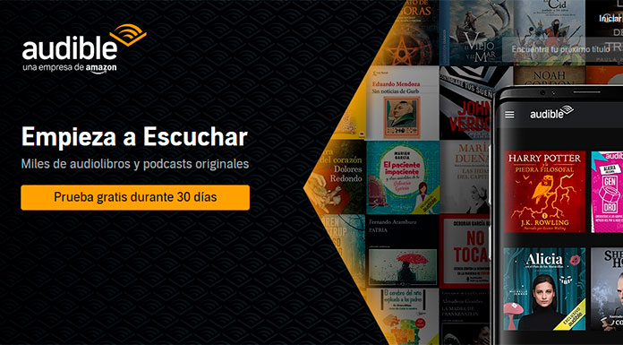 Prueba gratis Audible de Amazon