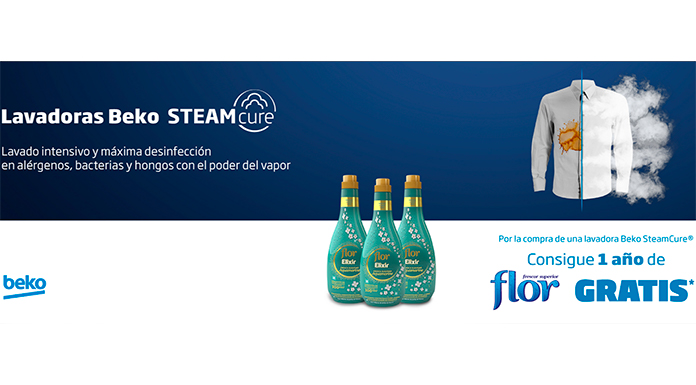 Consigue 1 año de Flor gratis con Beko