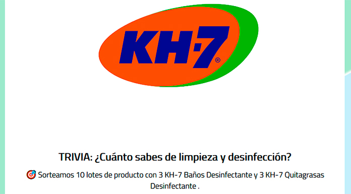 Kh-7 sortea 10 lotes de productos