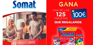 Regalan 125 tarjetas de 100 € con Somat Regalan 125 tarjetas de 100 € con Somat