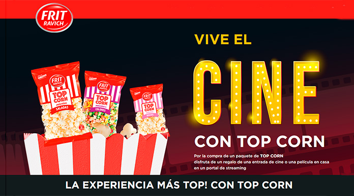 Regalo seguro de cine con Top Corn