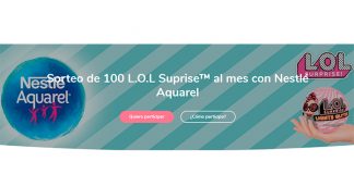 Sorteo de 100 L.O.L Surprise al mes de Nestlé Aquarel Sorteo de 100 L.O.L Surprise al mes de Nestlé Aquarel