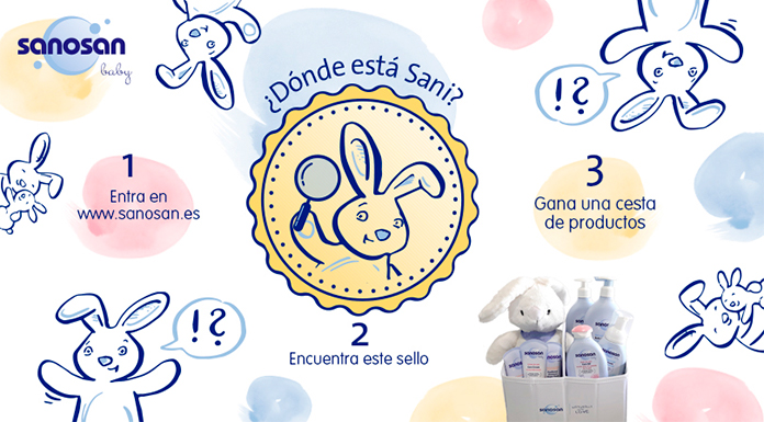 Sorteo de un lote de productos para la higiene y cuidados del bebé Sanosan