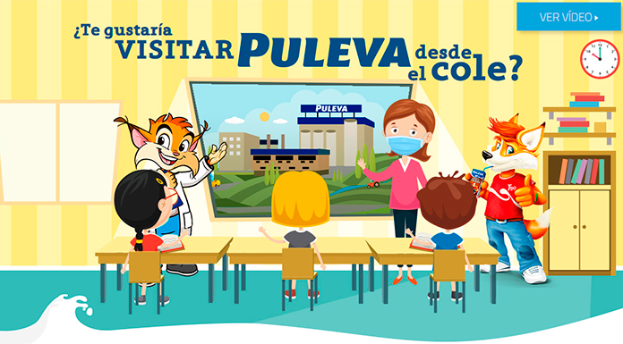 Visita gratis Puleva desde el cole