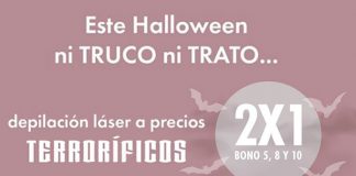 2×1 en depilación lĆ”ser con Pelostop Halloween 2x1 en Pelostop