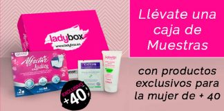 Caja de muestras gratis LadyBox Caja de muestras gratis LadyBox