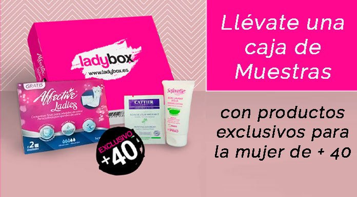 Caja de muestras gratis LadyBox