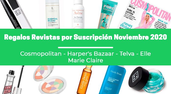 Regalos revistas por suscripción Noviembre 2020