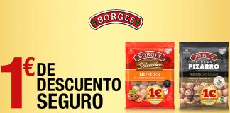 1 euro de descuento en Borges 1 euro de descuento en Borges