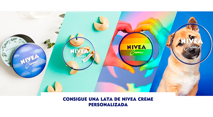 Consigue una lata de Nivea Creme Personalizada