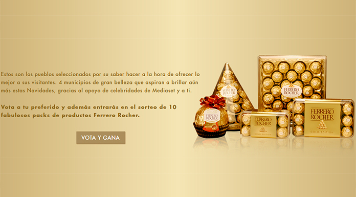 Entra en el sorteo de 10 packs Ferrero Rocher