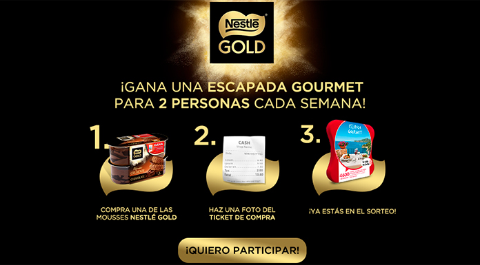 Gana una escapada Gourmet con Nestlé Gold