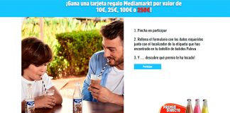 Gana una tarjeta regalo Mediamarkt con Batidos Puleva Gana una tarjeta regalo Mediamarkt con Batidos Puleva