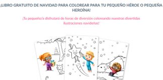 Libro gratis de Navidad para colorear Hurra Héroes Libro gratis de Navidad para colorear Hurra Héroes