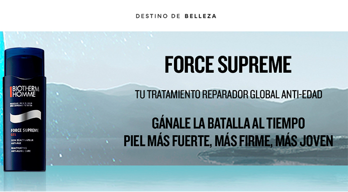 Muestras gratis de Force Supreme Crema Muestras gratis de Force Supreme Crema