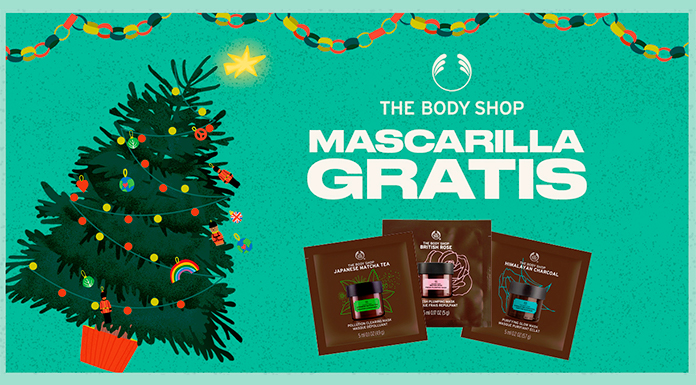 Muestras gratis de mascarillas faciales The Body Shop