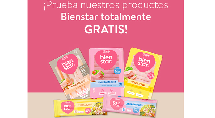 Prueba gratis productos Bienstar