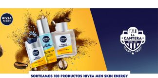 Sortean 100 productos Nivea Men Skin Energy Sortean 100 productos Nivea Men Skin Energy