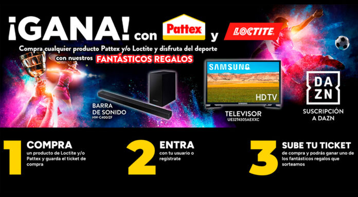 Sorteo de fantásticos premios con Loctite y Pattex