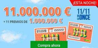 Sorteo 11/11 de la ONCE Sorteo 11/11 de la ONCE