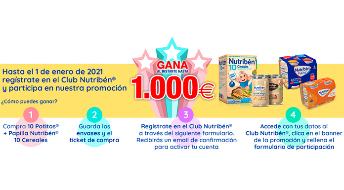 Gana hasta 1.000 € con Club Nutribén