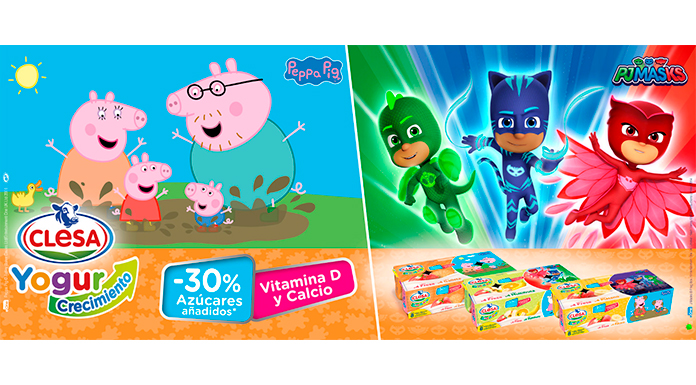 Gratis materiales de Peppa Pig y Pj Mask con Clesa