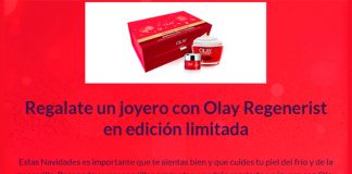 Gratis un joyero con Olay Regenerist Gratis un joyero con Olay Regenerist
