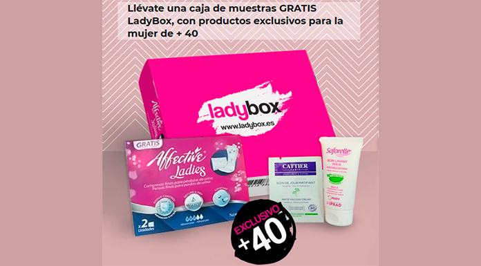 Llévate la caja de muestras gratis LadyBox