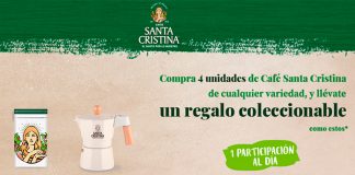 Llévate un regalo coleccionable Cafés Santa Cristina Llévate un regalo coleccionable Cafés Santa Cristina