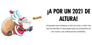 Red Bull regala 800 Christmas packs Red Bull regala 800 Christmas packs