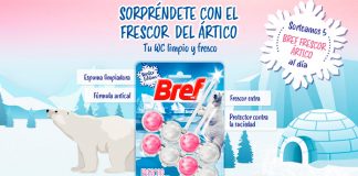 Regalan 5 Bref Winter Edition Frescor Ártico cada día Regalan 5 Bref Winter Edition Frescor Ártico cada día