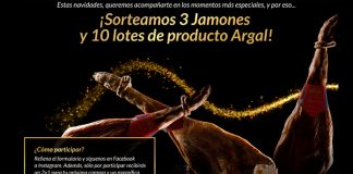 Sortean 3 jamones y 10 lotes Argal