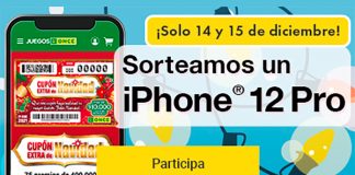 Sortean un iPhone con el cupón Extra de Navidad de la ONCE Sortean un iPhone con el cupón Extra de Navidad de la ONCE