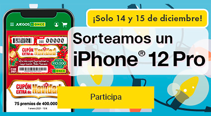 Sortean un iPhone con el cupón Extra de Navidad de la ONCE