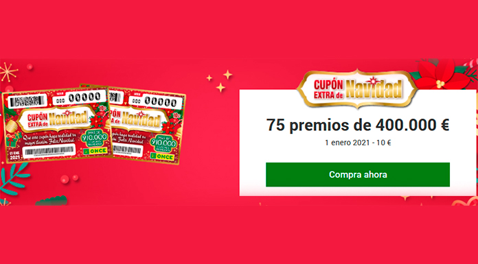 Sorteo Cupón Extra de Navidad de la ONCE 2021