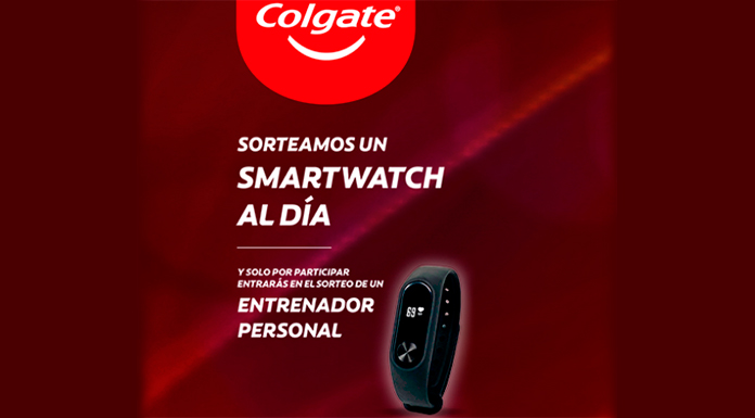 Colgate sortea un Smartwatch al día