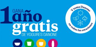Gana 1 año gratis de Yogures Danone Gana 1 año gratis de Yogures Danone