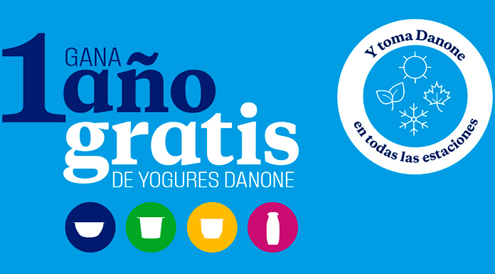 Gana 1 año gratis de Yogures Danone