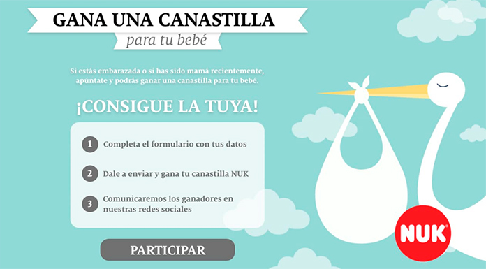 Gana una canastilla para tu bebé NUK