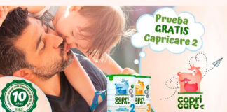 Muestras gratis de Capricare 2, Fórmula de Continuación Muestras gratis de Capricare 2, Fórmula de Continuación